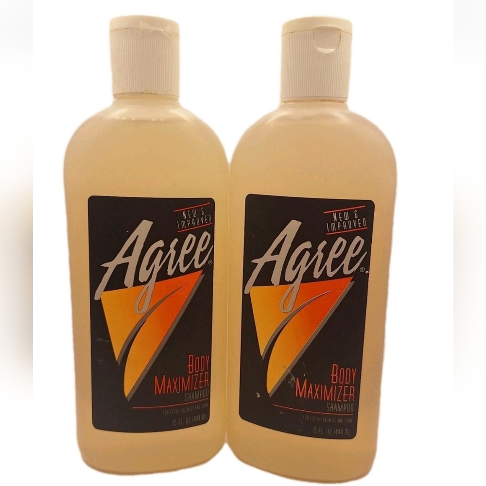 Vintage Agree Body Maximizer Shampoo 15oz Extra Fullness & Shine 1980's Discont